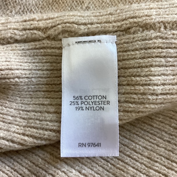 NWT J.JILL PLUS 3X KNIT SWEATER TUNIC LIGHT CAMEL HEATHER BOATNECK - Picture 11 of 13